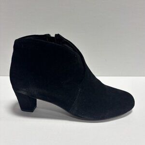 David Tate Women’s Prescott Black Ankle Booties, Size 7 M